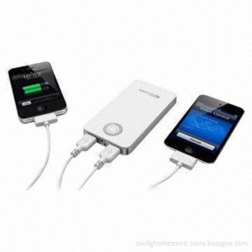 Portable Charger for RIM's BlackBerry, HTC, Samsung, iPad, iPhone and iPod, with 5600mAh Capacity